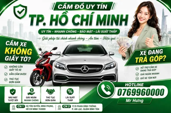 Cầm xe ô tô hạng sang tại khu vực Quận 11, Bình Tân có nên không?